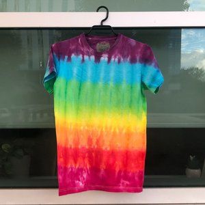 90s jansport tie-dye t-shirt